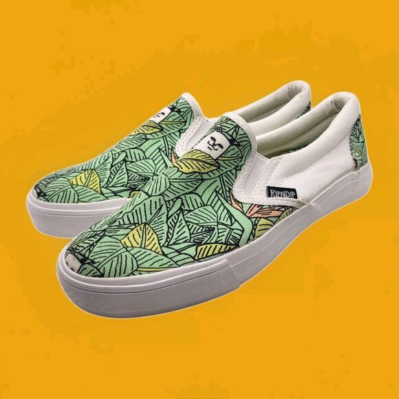 RIP N DIP Shoes - Rip N Dip Lord Nermal Green Leaf slip-on Women’s Size 6
